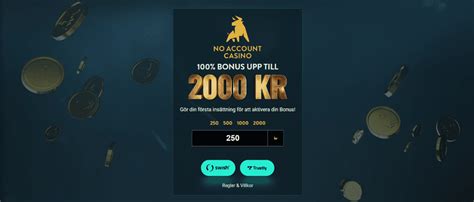 no account casino logga in - no account bet